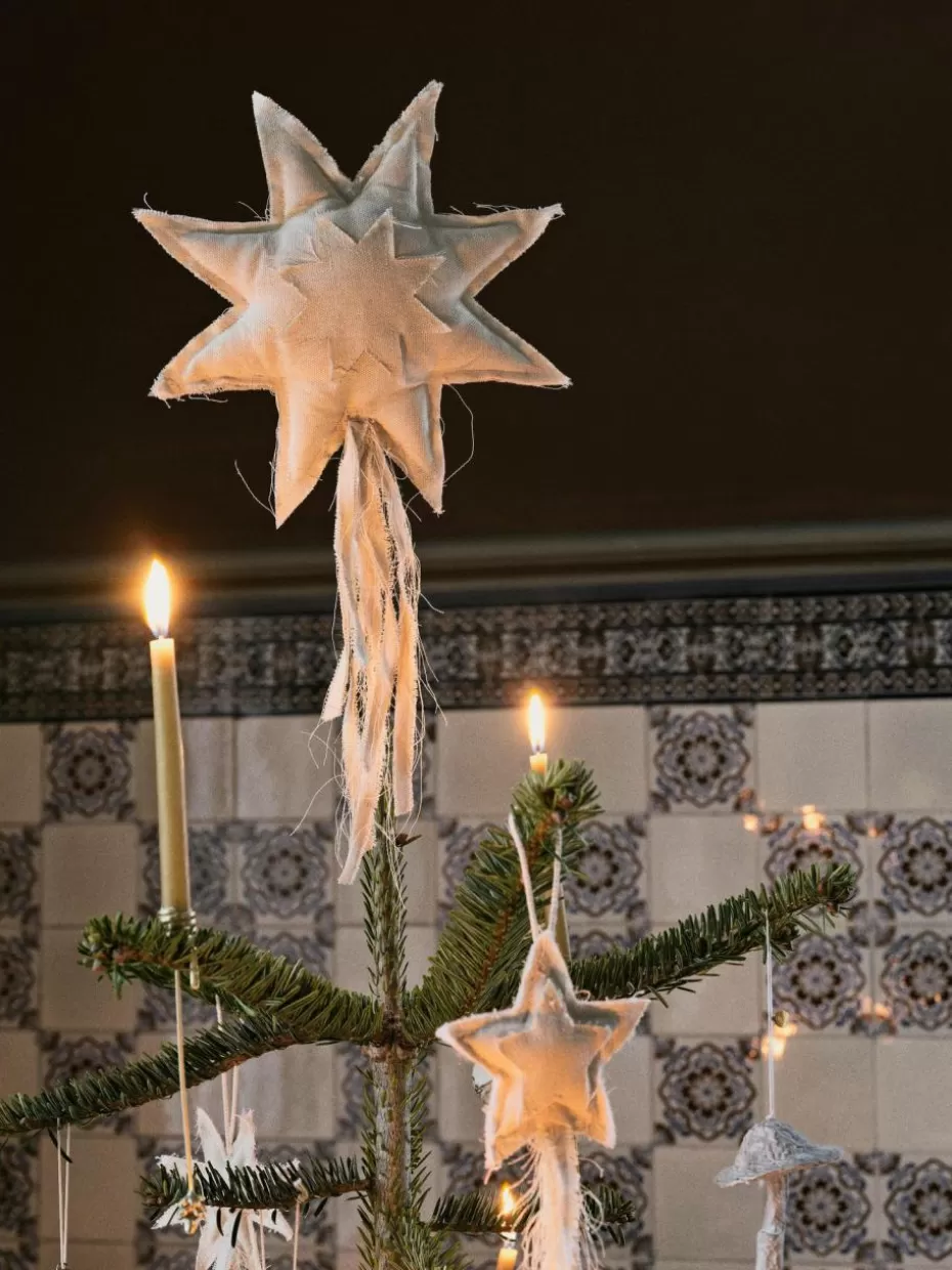 Weihnachtsbaumspitzen | Family Holidays-ferm LIVING Weihnachtsbaumspitze Vela aus Baumwolle