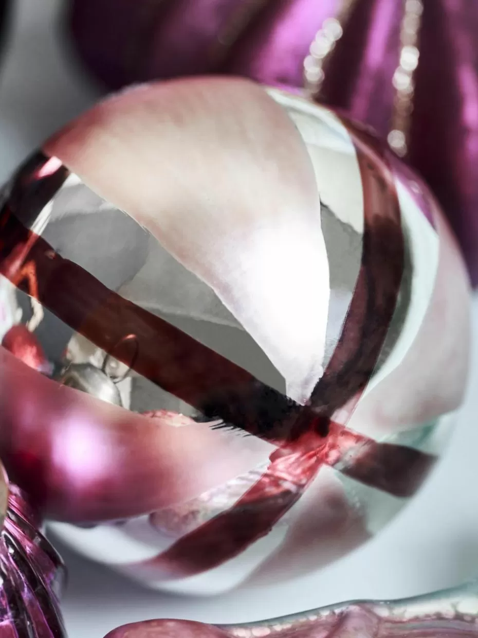Weihnachtskugeln & Baumanhänger | Glow-Up-House Doctor Weihnachtskugeln Star, 4 Stück