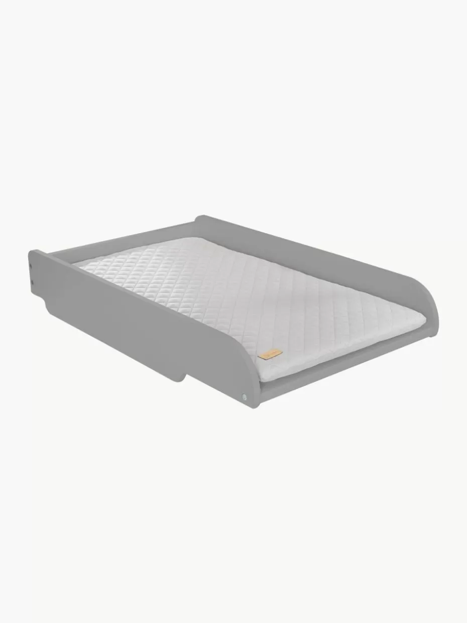 Wickeln & Pflege | Babybetten-Westwing Wickelauflage Style mit Matratze Grautöne