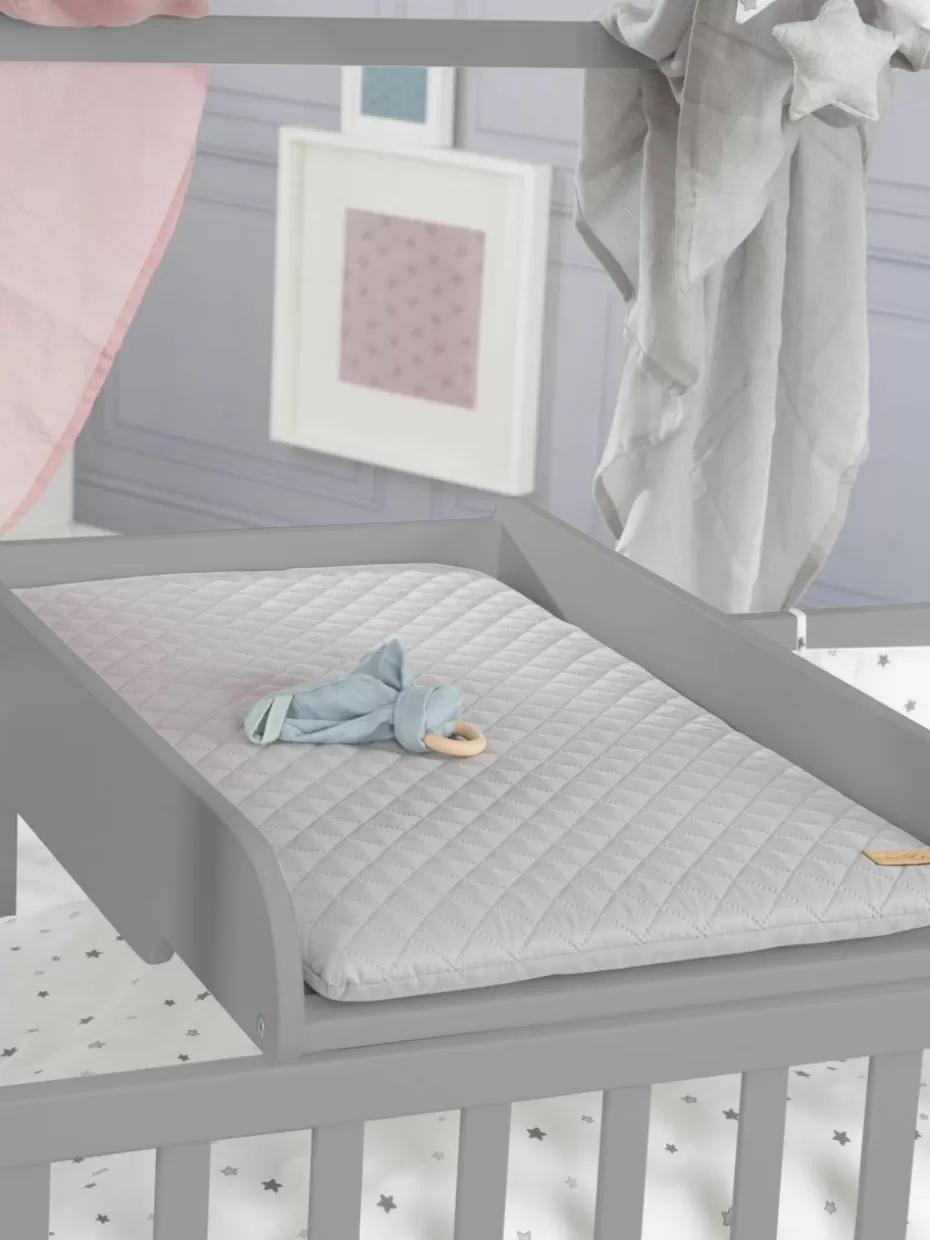 Wickeln & Pflege | Babybetten-Westwing Wickelauflage Style mit Matratze Grautöne