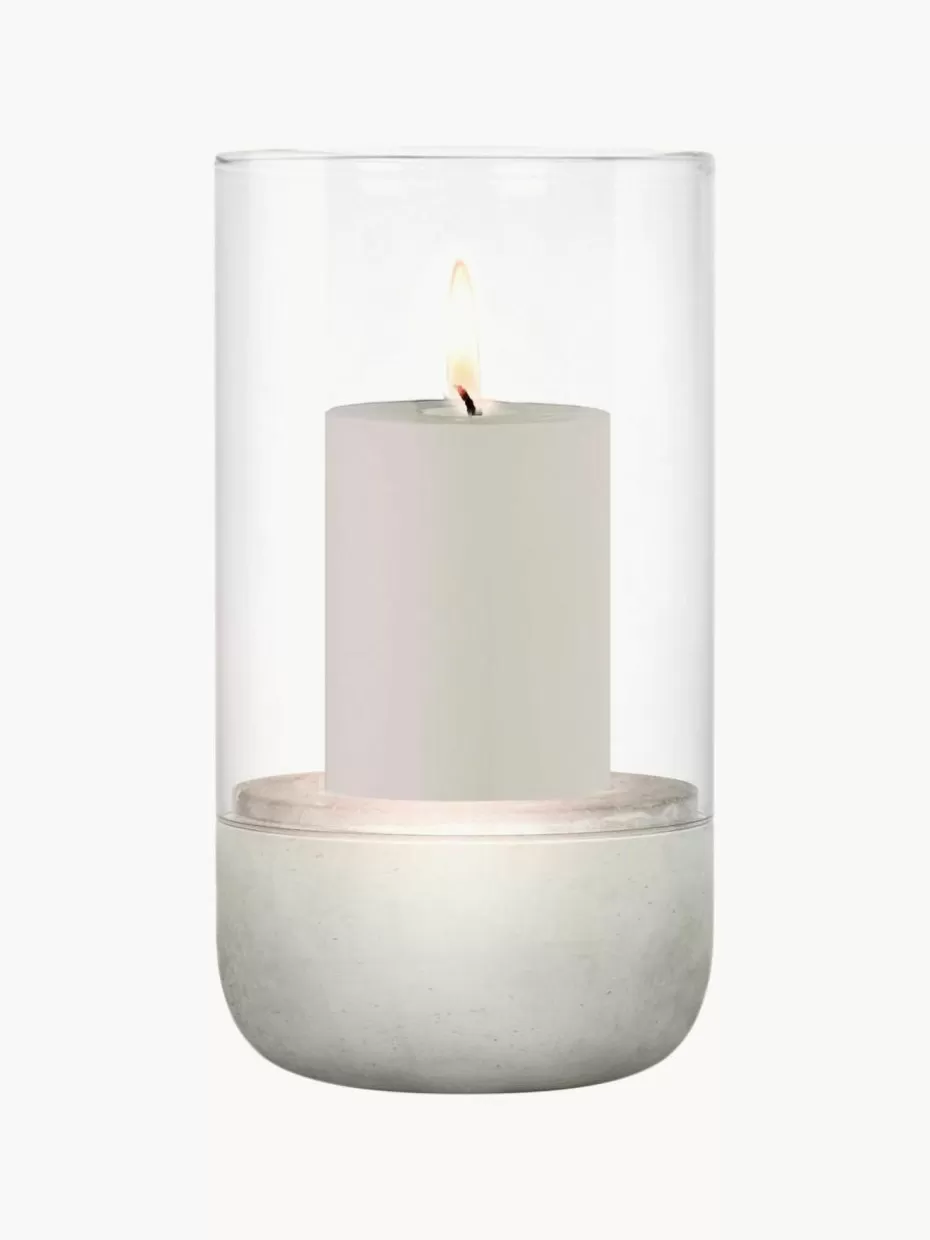 Windlichter & Laternen-Blomus Windlicht Calma aus Glas, H 23 cm