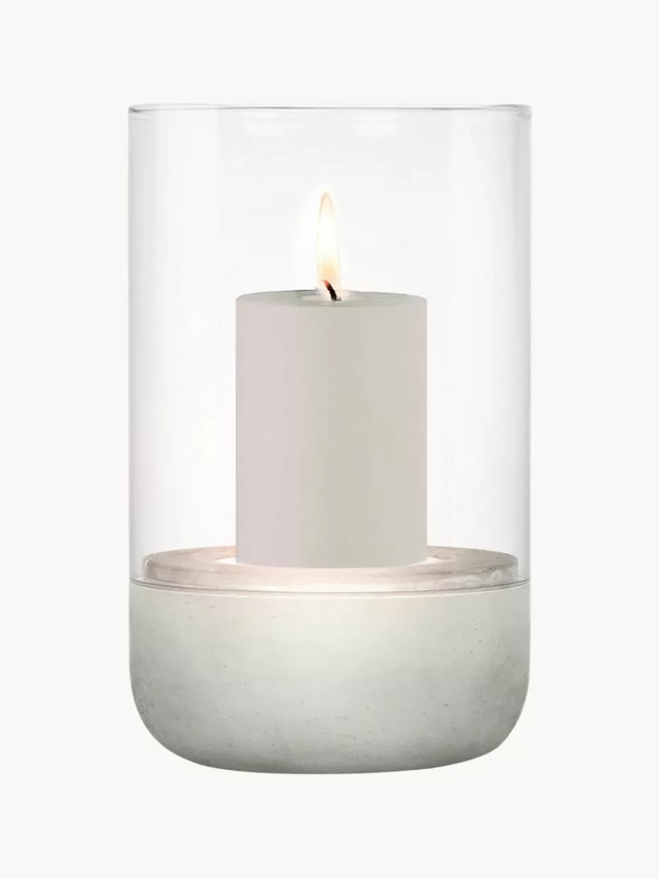 Windlichter & Laternen-Blomus Windlicht Calma aus Glas, H 20 cm