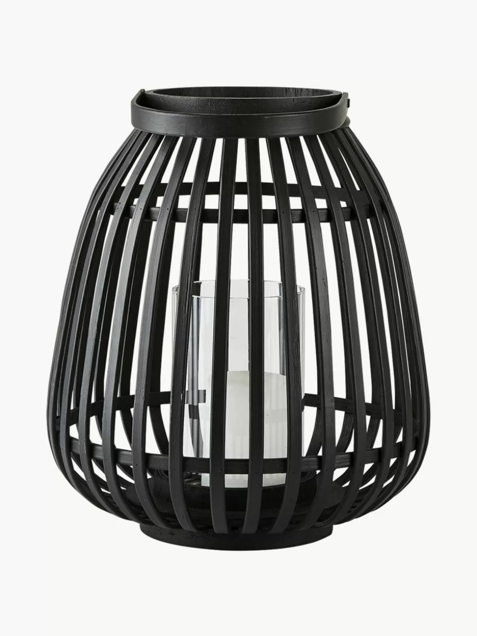 Windlichter & Laternen-Villa Collection Windlicht Teresa aus Bambus, H 30 cm