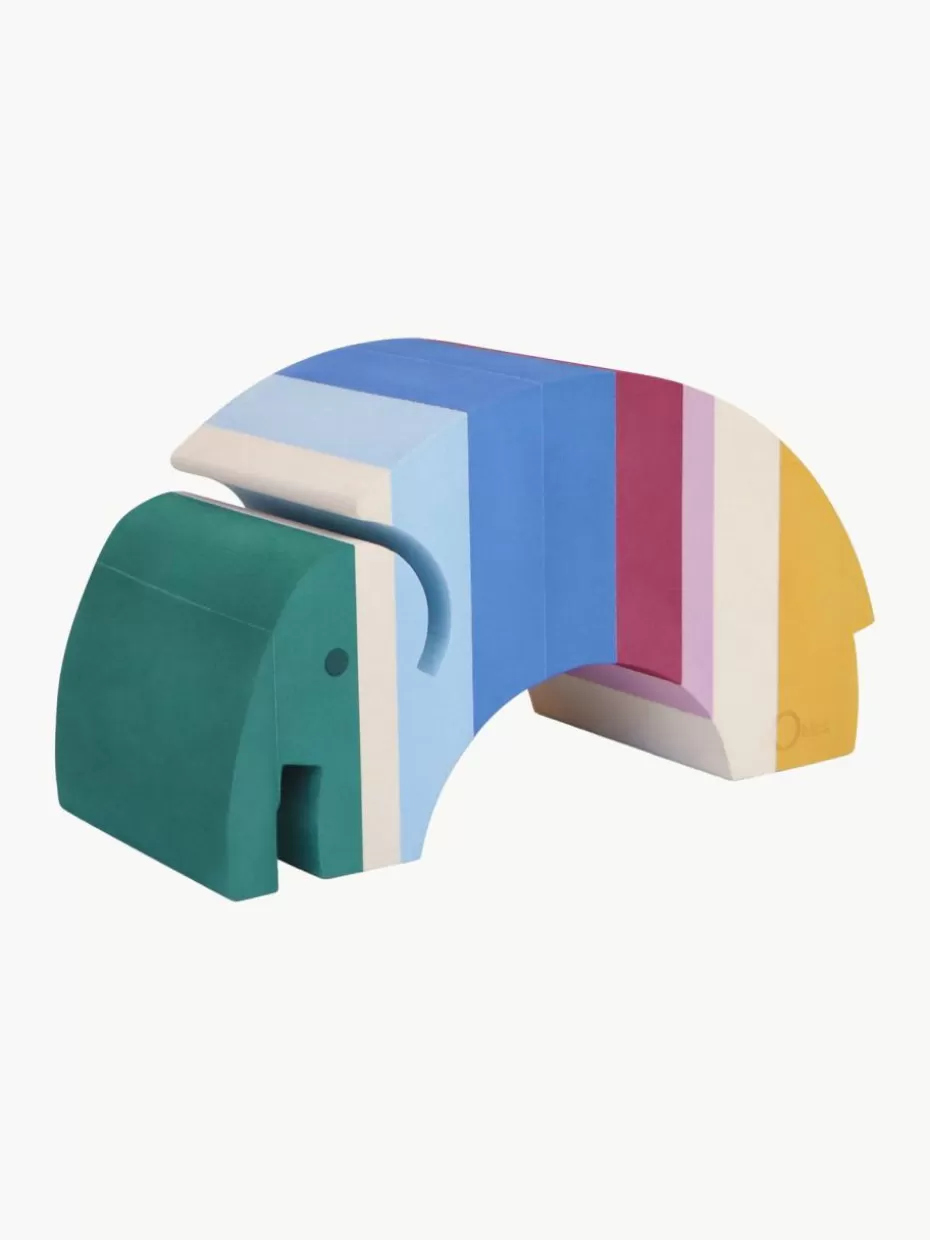 Spielzeug & Kuscheltiere-bObles Wippe Elephant, B 37 cm Bunt