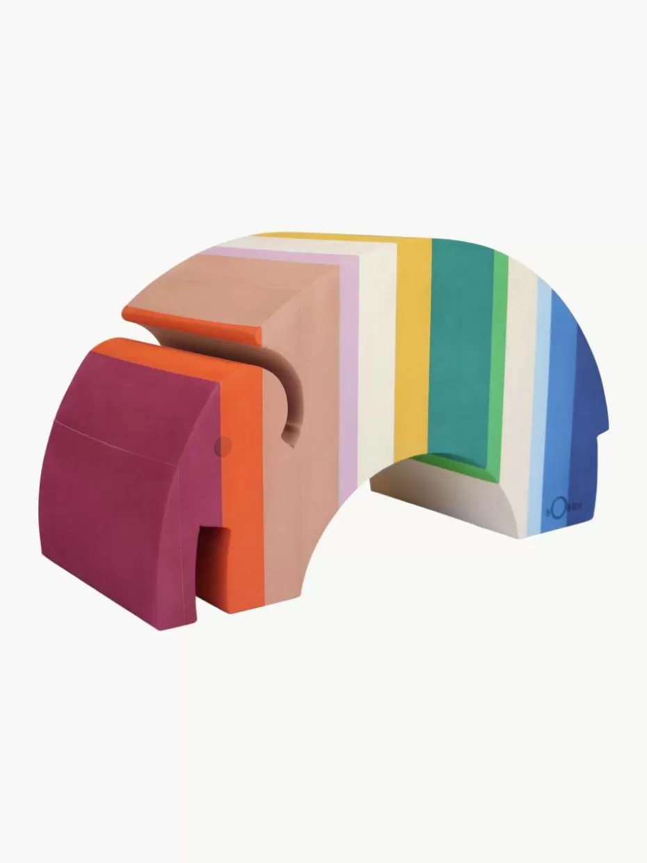 Spielzeug & Kuscheltiere-bObles Wippe Elephant, B 55 cm Bunt