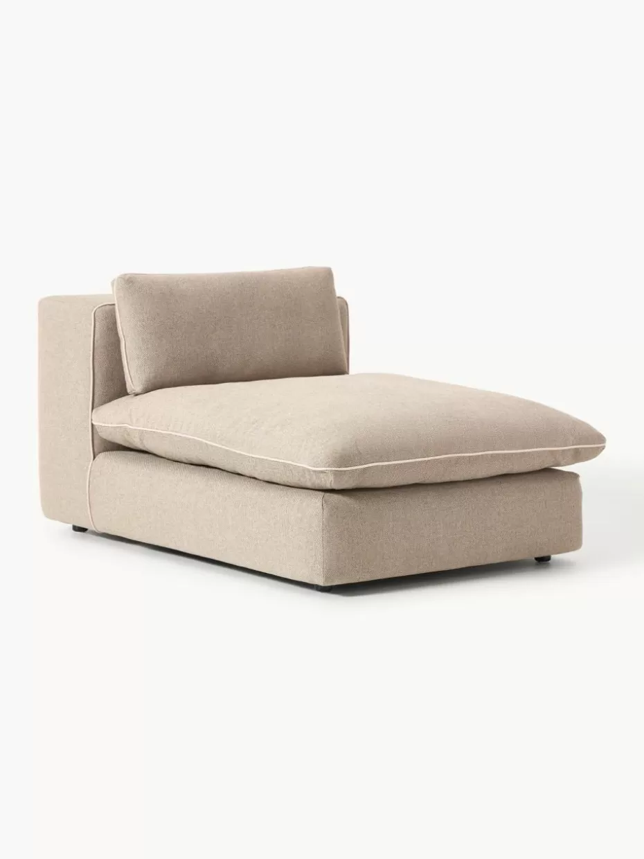Sofas | Sofaserien-Westwing Collection XL-Mittelmodul Felix Webstoff Beige