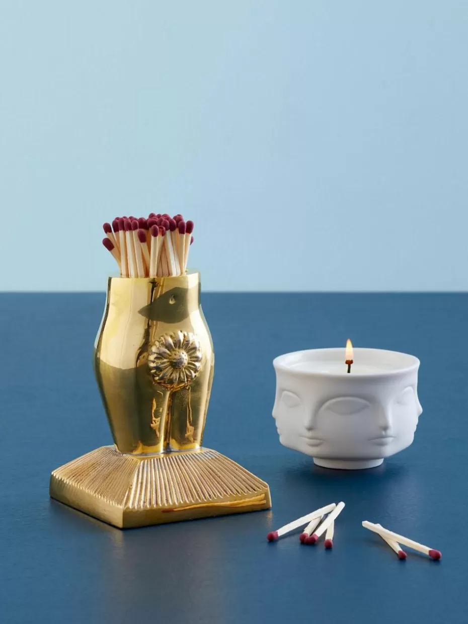 Duftkerzen-Jonathan Adler Zweidocht-Duftkerze Muse Blanc (Frische Schnittblumen)